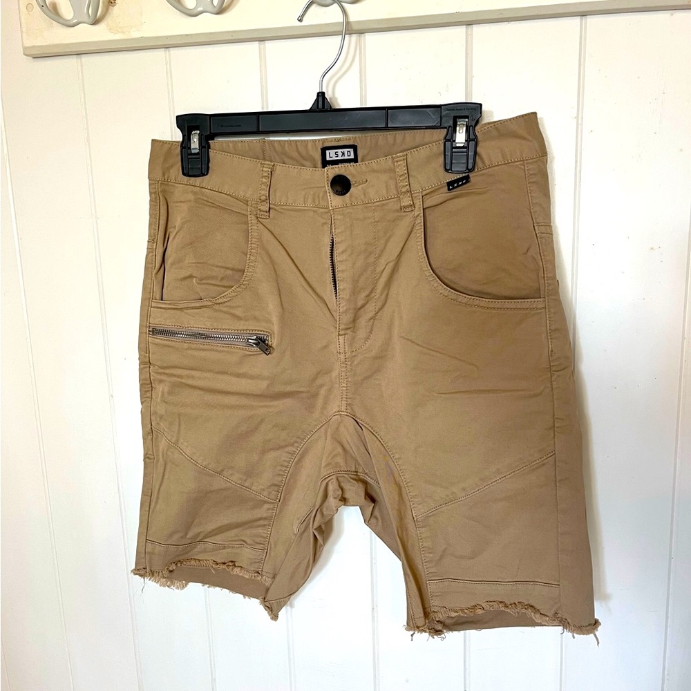 LSKD Khaki Shorts 30 Waist